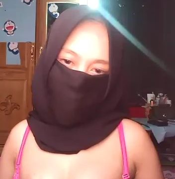 Gatel Sekali Mekinya Si Jilbab Hitam